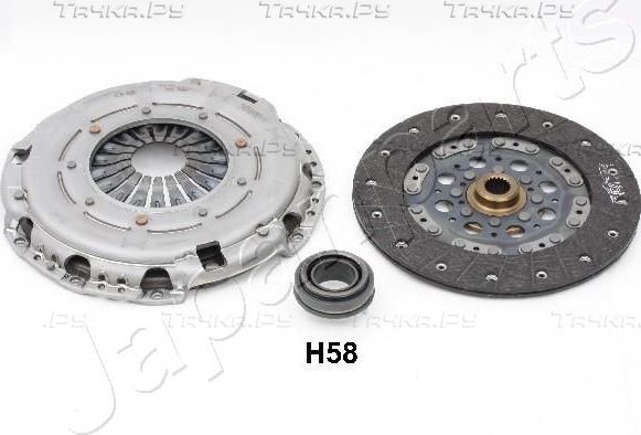 Сцепление (комплект) Japanparts для Kia Optima III 2012-2015. Артикул KF-H58