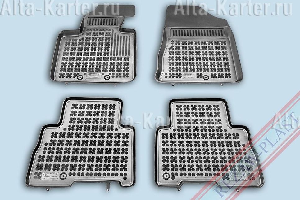 Коврики Rezaw Plast для салона Kia Sorento II рестайлинг 2012-2026. Артикул 201016
