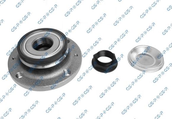 Ступица колеса с интегрированным подшипником GSP задняя правая/левая для Peugeot Partner Origin 2008-2015. Артикул 9232021K