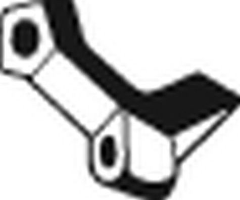 Кронштейн глушителя Bosal (Бельгия). Артикул 255-102