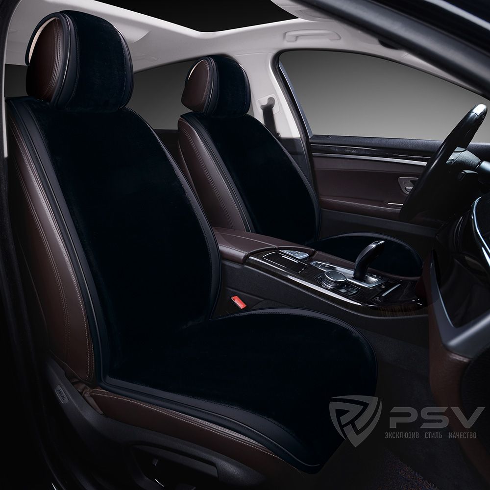 Накидки PSV Brink Mutton искусственный мех 128x56/47x25, цвет Черный. Артикул 133484