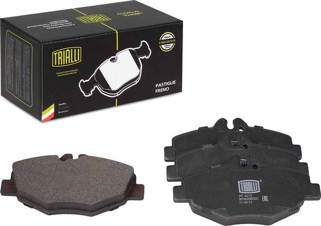 Тормозные колодки Trialli (Low-Metallic). Артикул PF 4275