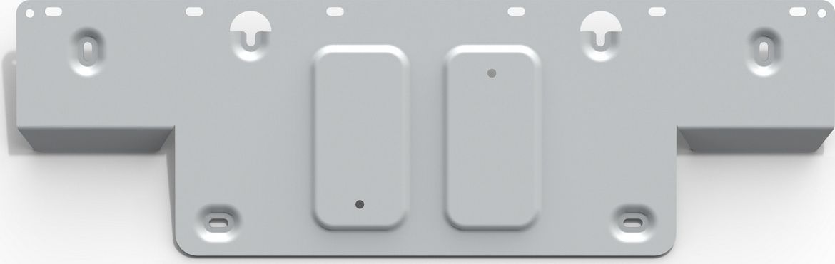 Защита алюминиевая Rival для радиатора Cadillac Escalade V 2021-2026. Артикул 333.0812.1