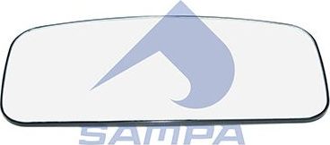 Зеркальное стекло бокового зеркала Sampa. Артикул 032.305