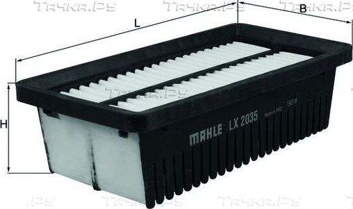 Воздушный фильтр Mahle-Knecht. Артикул LX 2035