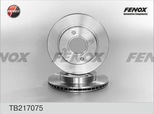 Тормозной диск Fenox передний для Ford Fiesta IV 1995-2003. Артикул TB217075