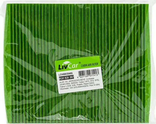 Фильтр салона (Livcar). Артикул LCV000/2545S