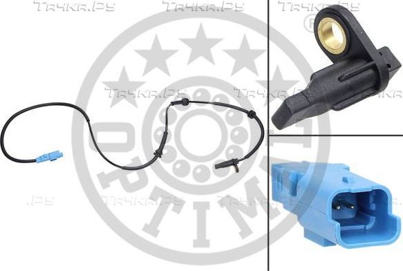 Датчик ABS Optimal передний для Citroen C3 I 2002-2010. Артикул 06-S129