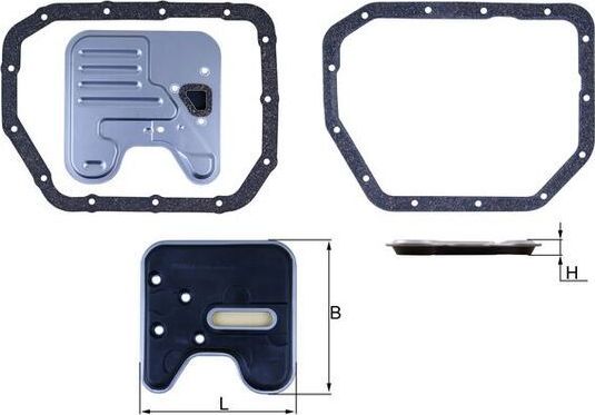 Фильтр АКПП Mahle. Артикул HX 246D