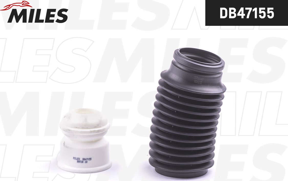 Комплект отбойников и пыльников амортизаторов (стоек) Miles. Артикул DB47155