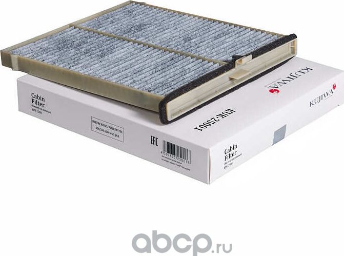 Фильтр салона угольный KUK25001 KUJIWA KD4561J6X MAZDA. Артикул KUK25001