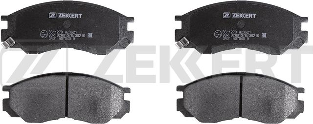 Тормозные колодки Zekkert передние для Mitsubishi Delica IV 1995-2002. Артикул BS-1270