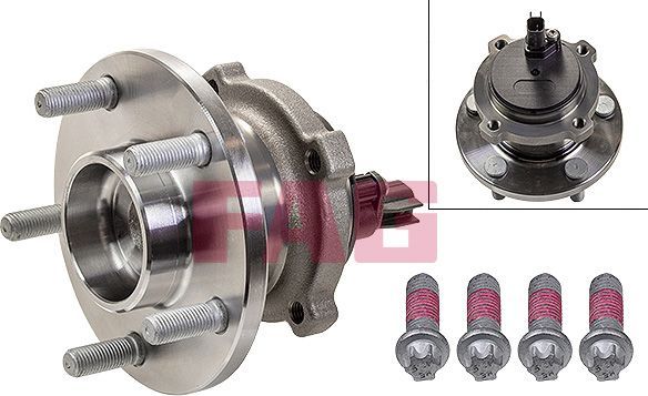 Ступица колеса с интегрированным подшипником Fag. Артикул 713 6789 40