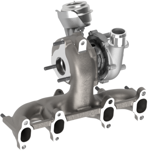 Турбина (турбокомпрессор) Garrett Original Spare part для Volkswagen Golf IV 1997-2006. Артикул 713672-5002S