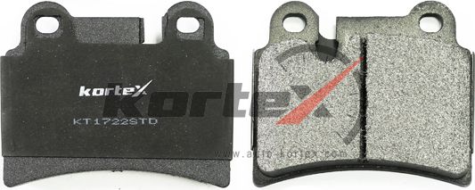 Колодки торм. (Kortex). Артикул KT1722STD