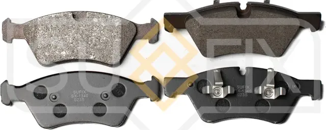 Колодки тормозные передние (Sufix). Артикул SX1340