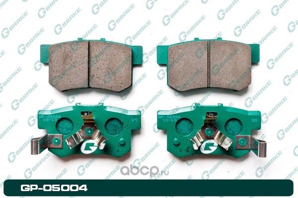 Колодки тормозные дисковые (G-Brake). Артикул GP05004