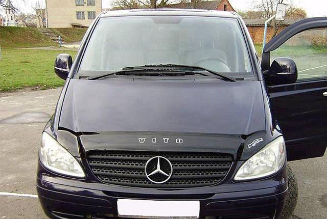 Дефлектор Vip-Tuning для капота Mercedes-Benz V-Класс W639 2003-2009. Артикул MRD06