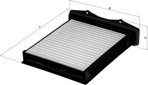 Салонный фильтр Mahle. Артикул LA 360