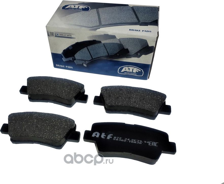 Колодки тормозные задние (ATF). Артикул 342E3994