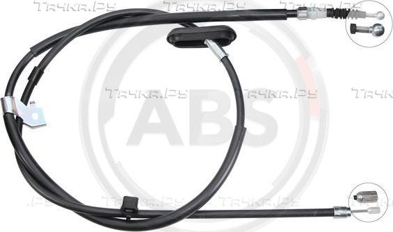 Трос ручника (тросик ручного тормоза) ABS. Артикул K13911