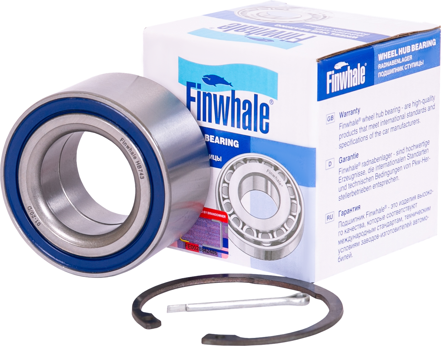 Ступичный подшипник (комплект) Finwhale. Артикул HB743