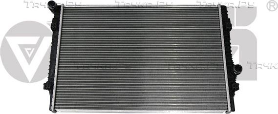 Радиатор охлаждения двигателя Vika для SEAT Leon III 2013-2026. Артикул 11211829501
