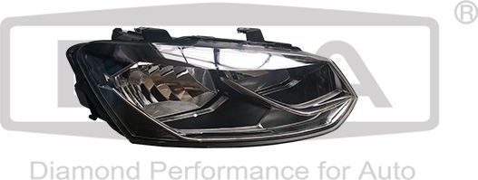 Фара передняя основная DPA правая для Volkswagen Polo V 2009-2026. Артикул 99411793902