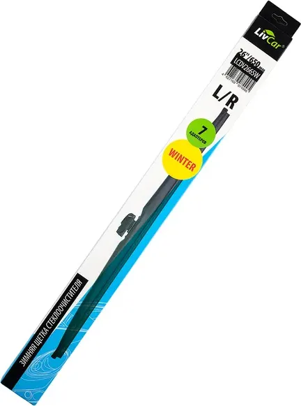 Щетка стеклоочистителя LIVCAR WIPER WINTER LCDV2665W зимняя 26/650 мм Livcar. Артикул lcdv2665w
