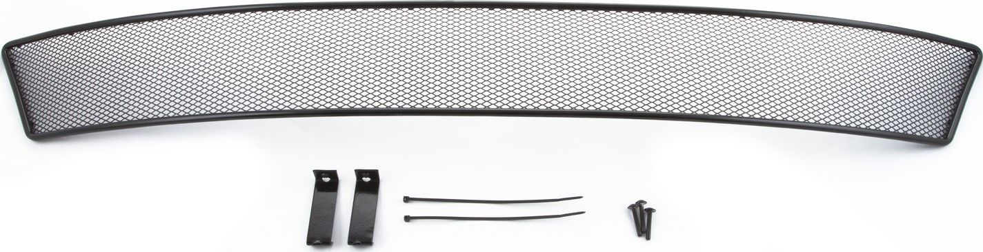 Сетка Arbori на решётку бампера, черная 10 мм для Hyundai Solaris 2014-2017. Артикул 01-250514-101