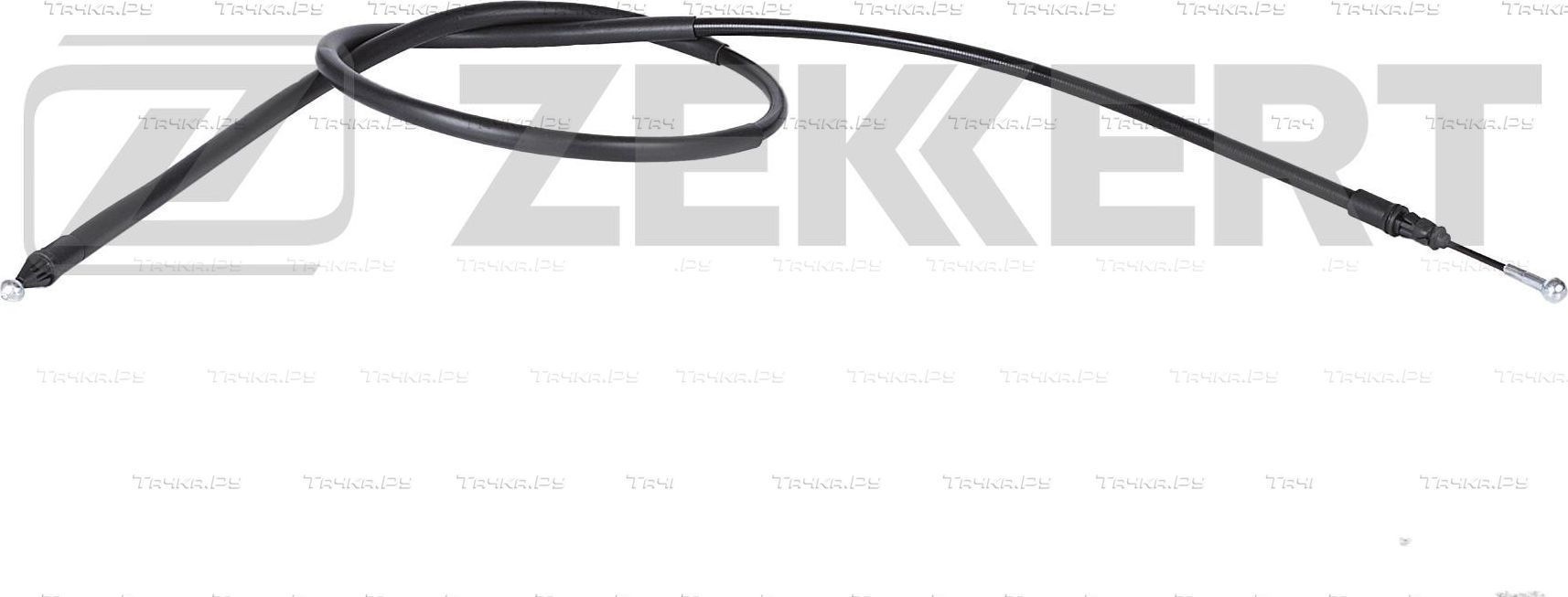 Трос ручника (тросик ручного тормоза) Zekkert. Артикул BZ-1100