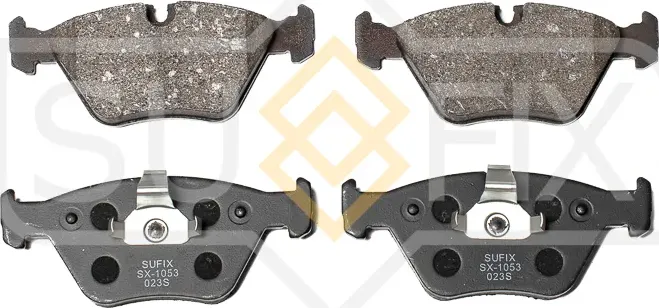 Колодки тормозные передние (Sufix). Артикул SX1053