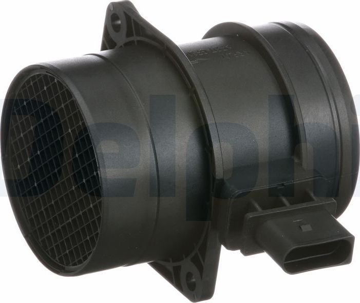 Датчик массового расхода воздуха (ДМРВ) Delphi для Volkswagen Eos I 2008-2010. Артикул AF10407-12B1