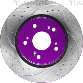 Тормозной диск NiBK передний для Honda CR-V III 2006-2012. Артикул RN1243DSET