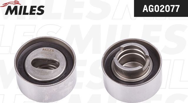 Натяжной ролик (натяжитель) ремня ГРМ Miles для Mazda MX-5 I (NA) 1995-1998. Артикул AG02077