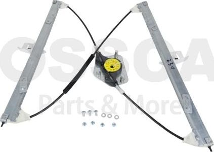 Стеклоподъемник OSSCA передний левый для Fiat Stilo 2001-2008. Артикул 36967