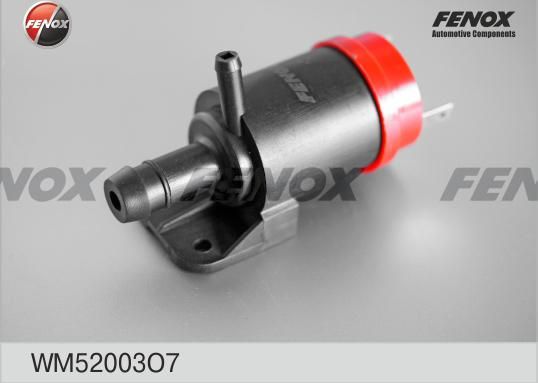 Насос омывателя лобового стекла Fenox. Артикул WM52003O7