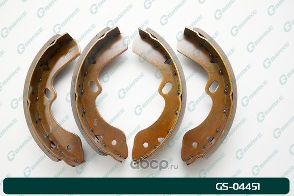 Колодки тормозные барабанные (G-Brake). Артикул GS04451