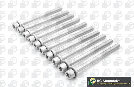 Комплект болтов ГБЦ BGA для Opel Ascona C 1981-1988. Артикул BK6334