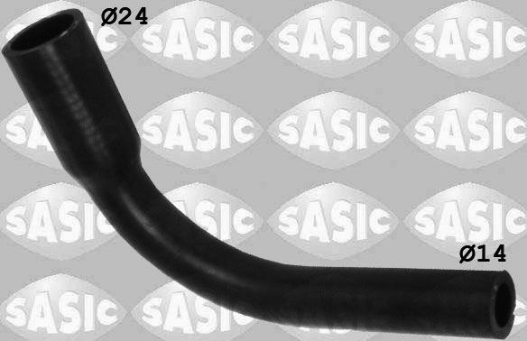 Патрубок системы охлаждения (радиатора) Sasic правый для Opel Astra H 2004-2010. Артикул 3406254