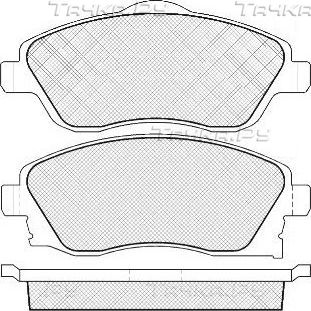 Тормозные колодки FIT. Артикул FP1176