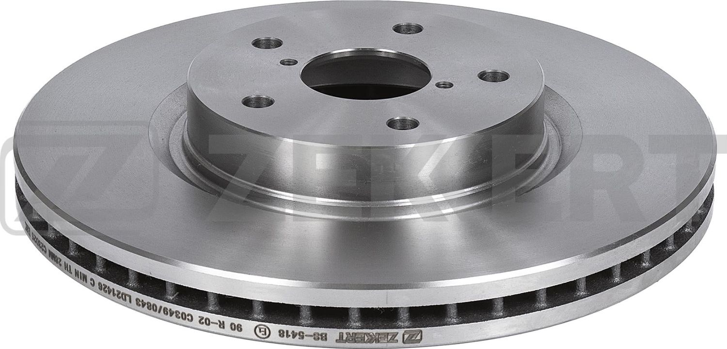 Тормозной диск Zekkert передний для Subaru WRX I 2013-2026. Артикул BS-5418