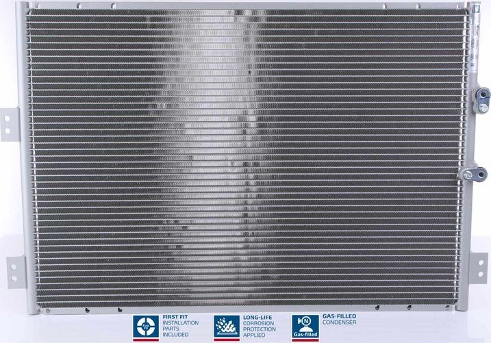 Радиатор кондиционера (конденсатор) Nissens (алюминий). Артикул 94787