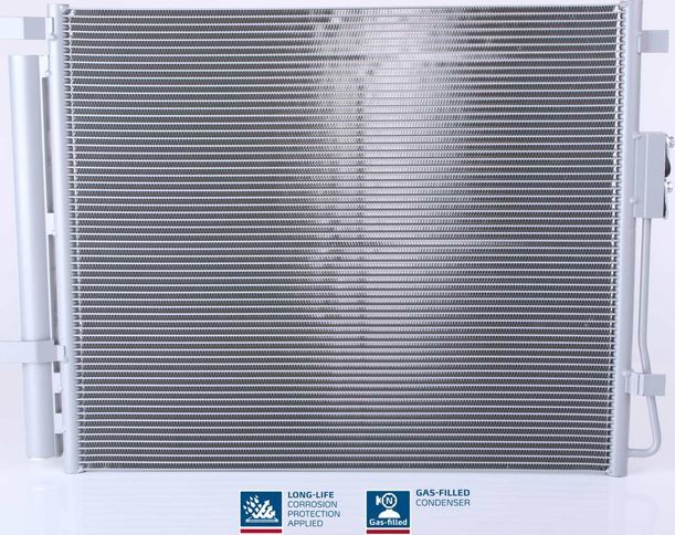 Радиатор кондиционера (конденсатор) Nissens (алюминий). Артикул 940391