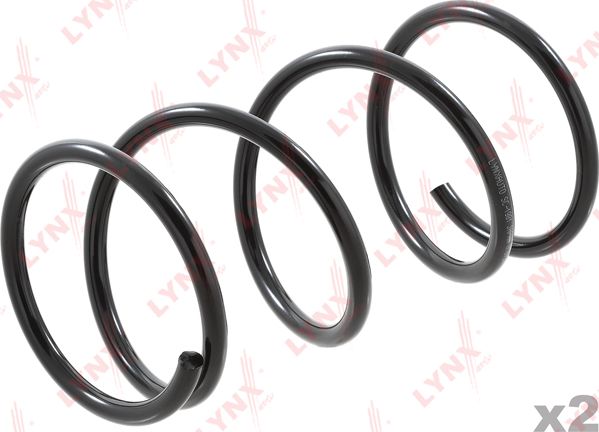 Пружина подвески LYNXauto передняя для Toyota Corolla E100 1992-1997. Артикул SC-1981