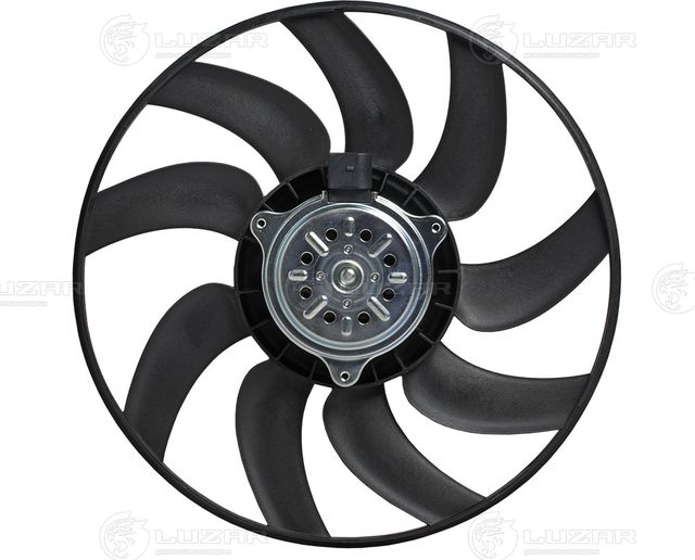 Вентилятор радиатора двигателя Luzar левый для Audi A4 IV (B8) 2007-2015. Артикул LFc 18400