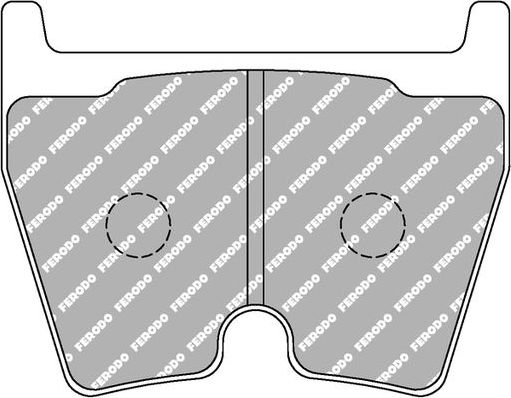 Тормозные колодки FERODO RACING DS3000. Артикул FCP1664R