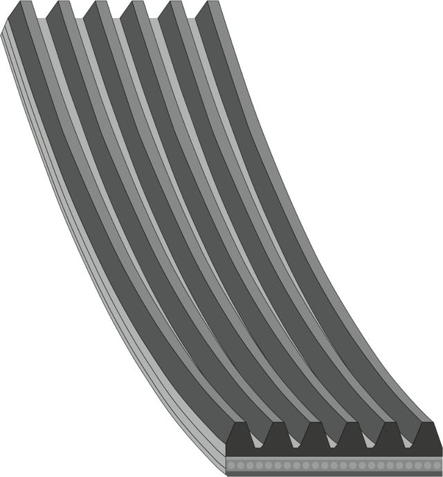 Приводной ремень поликлиновой Febi Bilstein для Audi A8 I (D2) 1997-2002. Артикул 29022