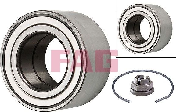 Ступичный подшипник (комплект) Fag передний для Dacia Solenza 2003-2005. Артикул 713 6301 80