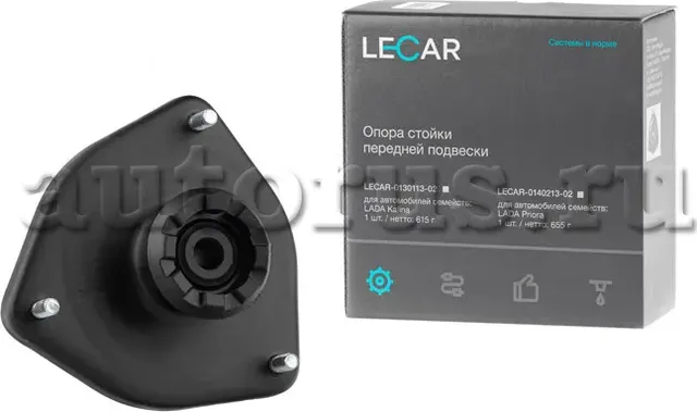 ОПОРА СТОЙКИ 1117-19, КАЛИНА СПОРТ LECAR Lecar. Артикул LECAR013011302